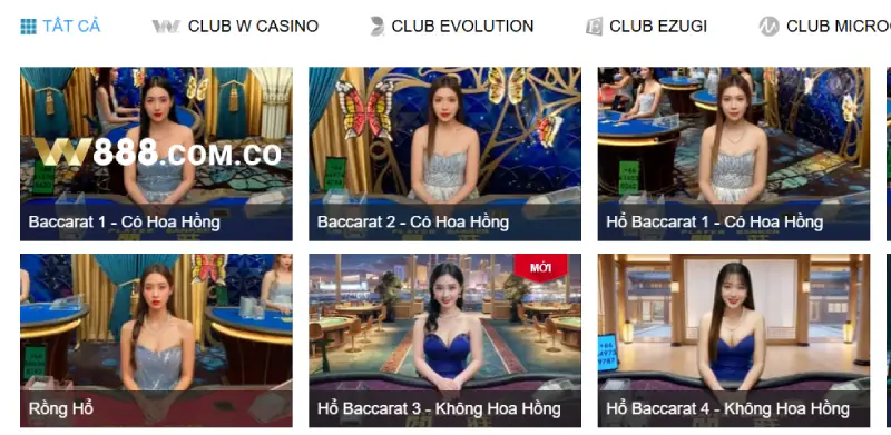 Có nhiều phiên bản Baccarat