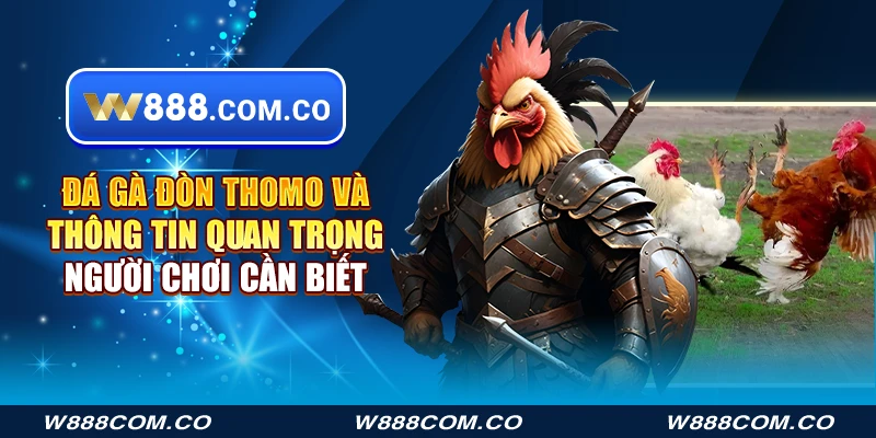 Đá gà đòn Thomo