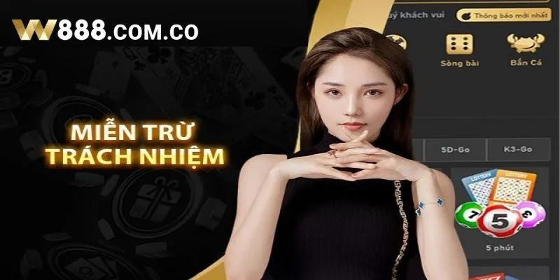Lưu ý về miễn trừ trách nhiệm cho người chơi