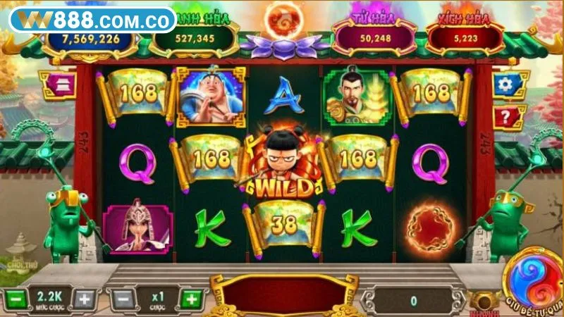 Nhiều biểu tượng quen thuộc trong game nổ hũ W88