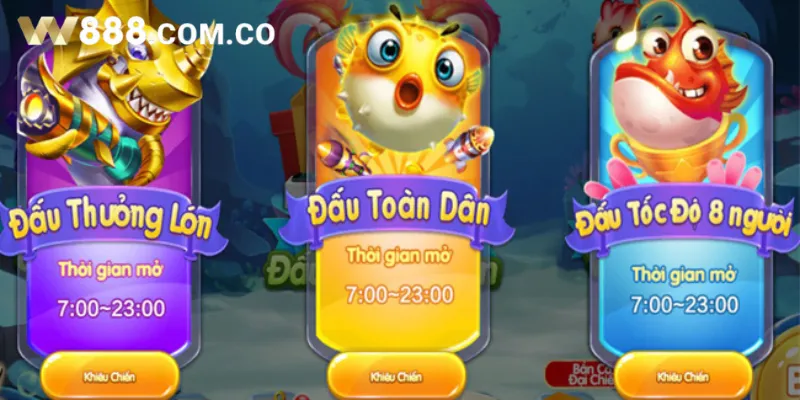Phân loại các bàn chơi thích hợp