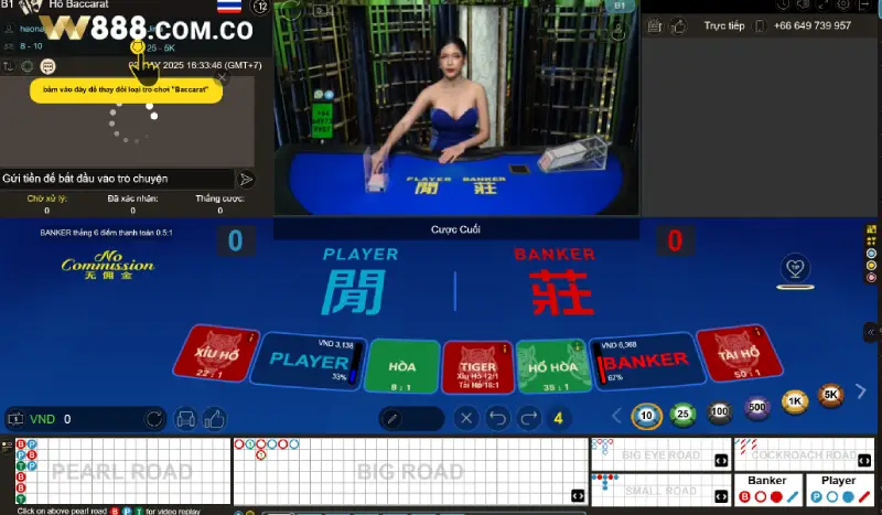 Thưởng baccarat cực lớn