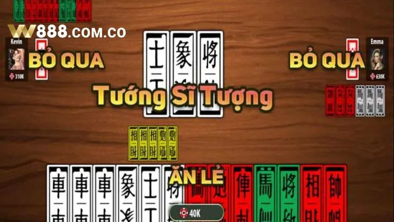 Tổ hợp hợp lệ trong trò chơi bài tứ sắc