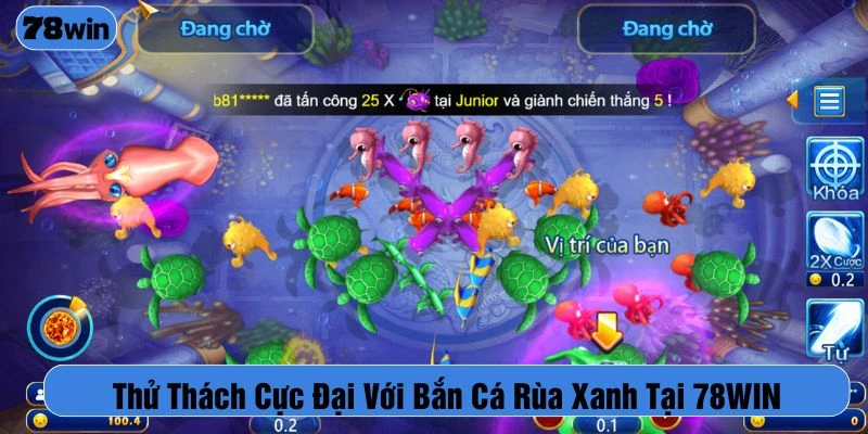 bắn cá rùa xanh
