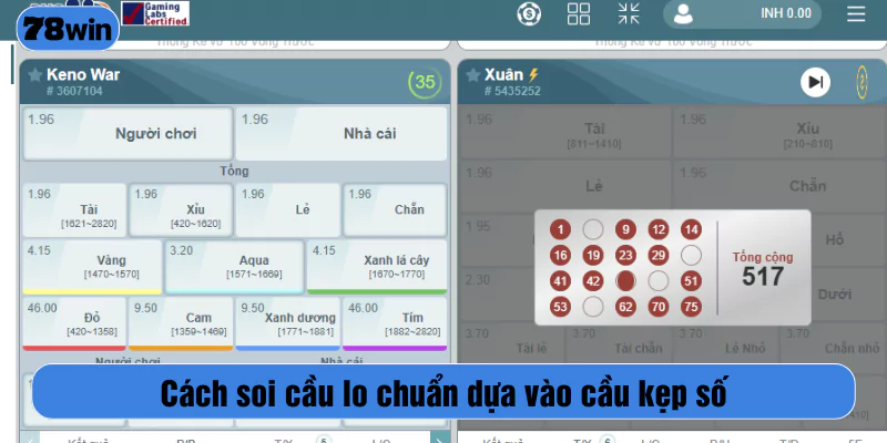 Cách soi cầu lo chuẩn dựa vào cầu kẹp số