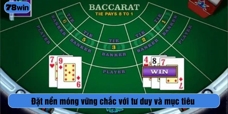 Đặt nền móng vững chắc với tư duy và mục tiêu