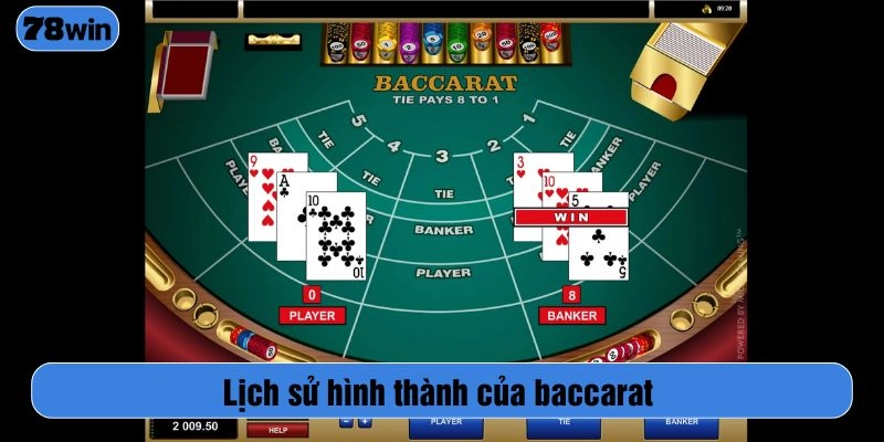 Lịch sử hình thành của baccarat
